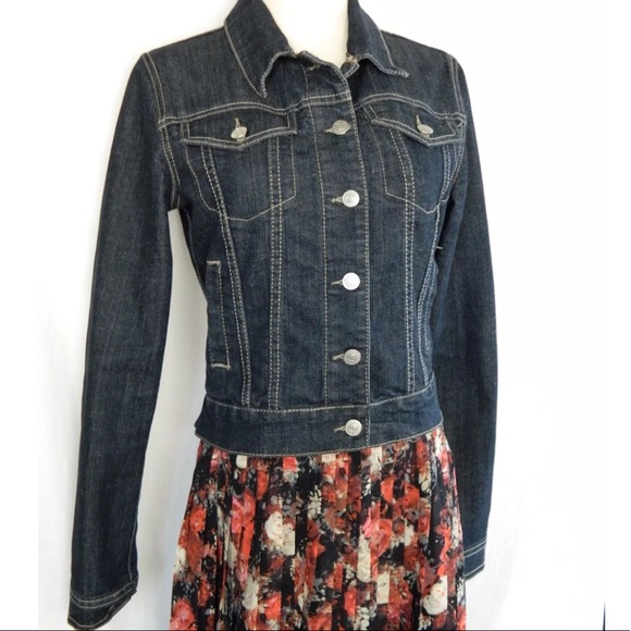 Forever 21 Contemporary Floral Pleated Skirt S M - Picture 4 of 6